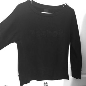 Black reebok sweatshirt